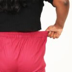 Maroon Color Cotton Pant for Women - Image 5