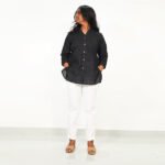 White Cotton Pant for Women - Image 3