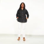 White Cotton Pant for Women - Image 4