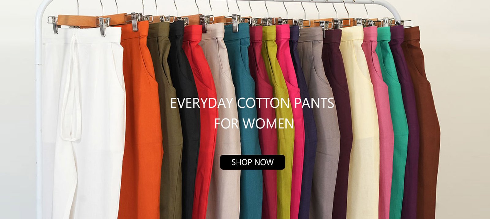 everyday cotton pants for women